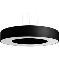 Sollux Lighting Saturno Slim lampa wisząca 5x60W czarna/biała SL.0750