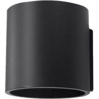 Sollux Lighting Orbis kinkiet 1x40W czarny SL.0048