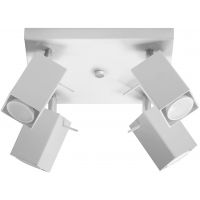 Sollux Lighting Merida 4 lampa podsufitowa 4x40W biała SL.0098