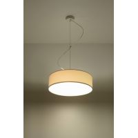 Sollux Lighting Arena lampa wisząca 2x60W biała SL.0117