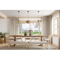 Sollux Lighting Elza lampa wisząca 1x60W drewno naturalne SL.0641