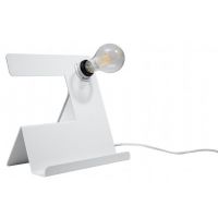 Sollux Lighting Incline lampa biurkowa 1x60W biała SL.0668
