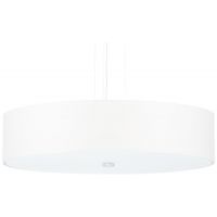 Sollux Lighting Skala lampa wisząca 5x60W biała SL.0757