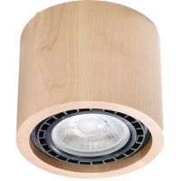 Sollux Lighting Basic lampa podsufitowa 1x40W drewno naturalne SL.0913