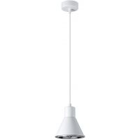 Sollux Lighting Tazila lampa wisząca 1x60W biała SL.0987