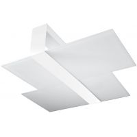 Sollux Lighting Massimo lampa podsufitowa 2x60W biały SL.1045