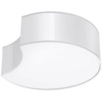 Sollux Lighting Circle plafon 2x60W biały SL.1050