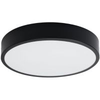 Sollux Lighting Onyx plafon 1x23 W czarny SL.1244