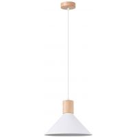 Sollux Lighting Jaga lampa wisząca 1x15 W biała SL.1319
