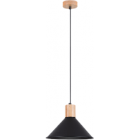 Sollux Lighting Jaga lampa wisząca 1x15 W czarna SL.1320