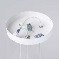 Sollux Lighting Prysm lampa wisząca 3x8 W biała SL.1398