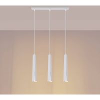 Sollux Lighting Prysm lampa wisząca 3x8 W biała SL.1399