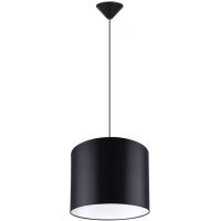 Sollux Lighting Nova lampa wisząca 1x15 W czarna SL.1405