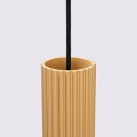 Sollux Lighting Karbon lampa wisząca 2x10 W złota SL.1555