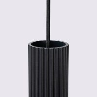 Sollux Lighting Karbon lampa wisząca 2x10 W czarna SL.1574