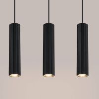 Sollux Lighting Karbon lampa wisząca 3x10 W czarna SL.1575