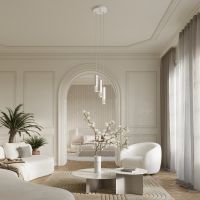 Sollux Lighting Lami lampa wisząca 3x10 W biała SL.1689