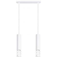 Sollux Lighting Liro lampa wisząca 2x10 W biała SL.1692