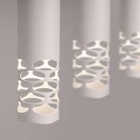 Sollux Lighting Liro lampa wisząca 3x10 W biała SL.1693