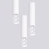 Sollux Lighting Liro lampa wisząca 3x10 W biała SL.1694