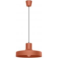 Sollux Lighting Bilo lampa wisząca 1x15 W czerwona SL.1706