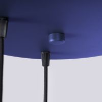 Sollux Lighting Halo lampa wisząca 3x8 W biała-ultramaryna SL.1740