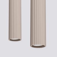 Sollux Lighting Karbon lampa wisząca 2x10 W kaszmir SL.1773