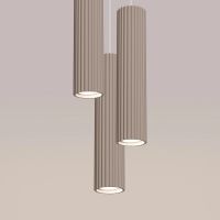 Sollux Lighting Karbon lampa wisząca 3x10 W kaszmir SL.1775