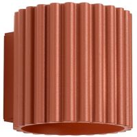 Sollux Lighting Aura kinkiet 1x10 W ochra czerwona SL.1801