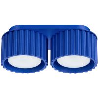 Sollux Lighting Aura lampa podsufitowa 2x10 W ultramaryna SL.1813