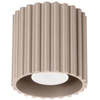 Sollux Lighting Aura lampa podsufitowa 1x10 W taupe SL.1814