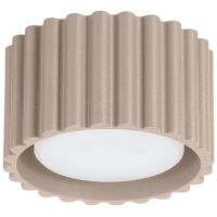 Sollux Lighting Aura lampa podsufitowa 1x10 W taupe SL.1817