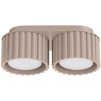 Sollux Lighting Aura lampa podsufitowa 2x10 taupe W SL.1818