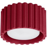 Sollux Lighting Aura lampa podsufitowa 1x10 W burgund SL.1822