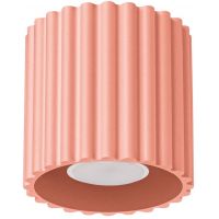 Sollux Lighting Aura lampa podsufitowa 1x10 W brzoskwiniowy SL.1824