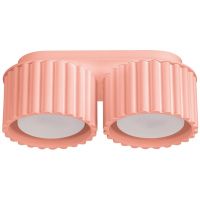 Sollux Lighting Aura lampa podsufitowa 2x10 W brzoskwiniowa SL.1828