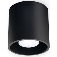Sollux Lighting Orbis lampa podsufitowa 1x40W czarna SL.0016