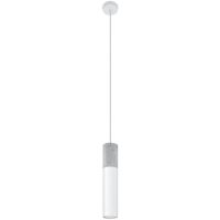 Sollux Lighting Borgio lampa wisząca 1x40W beton/biała SL.0647