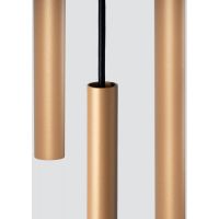 Sollux Lighting Pastelo lampa wisząca 3x8W złoty SL.1172