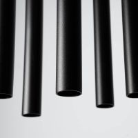 Sollux Lighting Pastelo lampa wisząca 5x8W czarny SL.1176