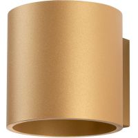 Sollux Lighting Orbis kinkiet 1x8 W złoty SL.1181