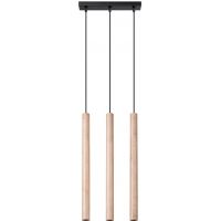 Sollux Lighting Pastelo lampa wisząca 3x8W drewno SL.1267