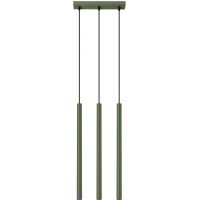 Sollux Lighting Pastelo lampa wisząca 3x8 W zielona SL.1521