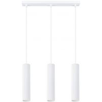 Sollux Lighting Karbon lampa wisząca 3x10 W biała SL.1537