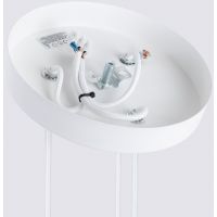 Sollux Lighting Karbon lampa wisząca 3x10 W biała SL.1538