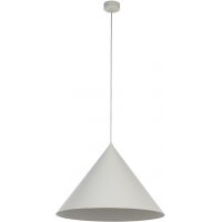 TK Lighting Cono lampa wisząca 1x15 W beżowa 10061