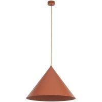 TK Lighting Cono lampa wisząca 1x15 W brązowa 10089