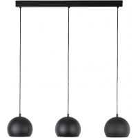 TK Lighting Zoe lampa wisząca 3x15 W czarna 10169