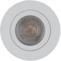 TK Lighting Aura lampa do zabudowy 1x10 W biała 10572