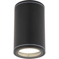 TK Lighting Flare lampa do zabudowy 1x10 W czarna 10583